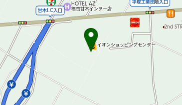 マジックミシン甘木の地図画像