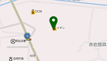 マジックミシン 気仙沼の地図画像