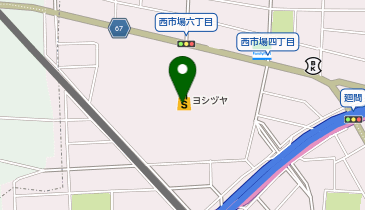 マジックミシンヨシヅヤ清洲の地図画像