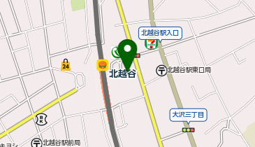 マジックミシンパルテきたこしの地図画像