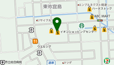 マジックミシン焼津の地図画像