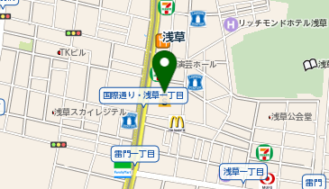 マジックミシン浅草ROXの地図画像