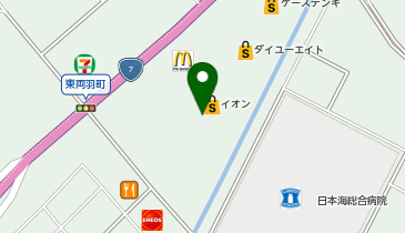マジックミシン酒田南の地図画像