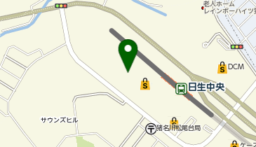 マジックミシン日生中央サピエの地図画像