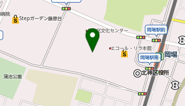 マジックミシンエコール・リラ藤原台の地図画像