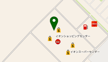 マジックミシンイオン石狩の地図画像