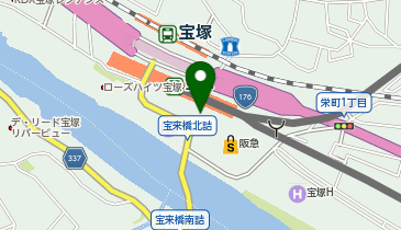 マジックミシンソリオ宝塚の地図画像