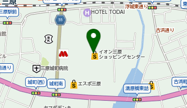 マジックミシン三原の地図画像