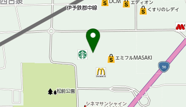 マジックミシンエミフルMASAKIの地図画像