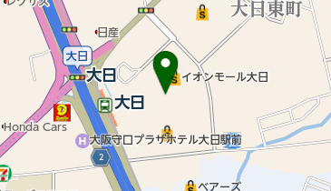 リアット!イオン大日の地図画像
