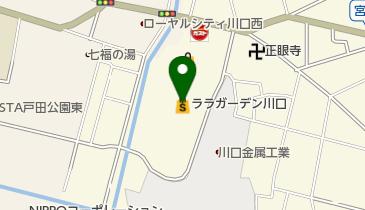 リアット!ララガーデン川口店の地図画像