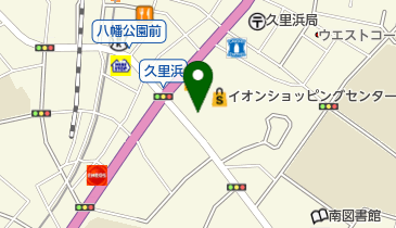 マジックミシン久里浜の地図画像