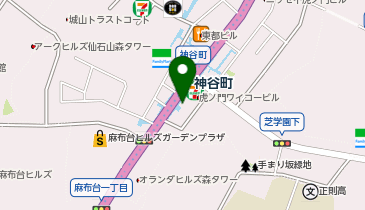 リアット!神谷町の地図画像