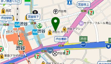 【2025年7月3日オープン】リアット!渋谷ヒカリエ ShinQsの地図画像