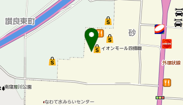 マジックミシンイオンモール四條畷の地図画像