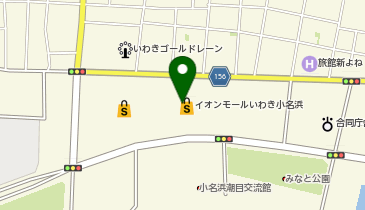 マジックミシンイオンモールいわき小名浜の地図画像