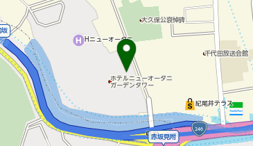 マジックミシンサンローゼ赤坂の地図画像