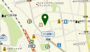 マジックミシン 三井ショッピングパーク ららテラス川口の地図画像