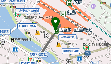 マジックミシン ミナモア広島店の地図画像