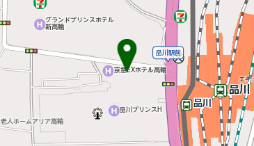 マジックミシンウィング高輪店の地図画像