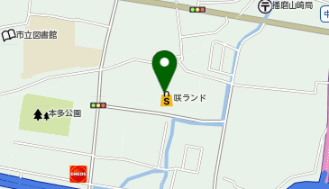 マジックミシン山崎の地図画像