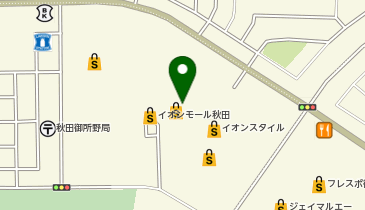 マジックミシン御所野の地図画像