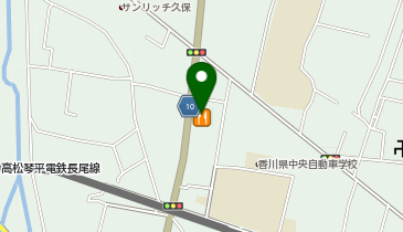 ジョイフル 高松東山崎店の地図画像