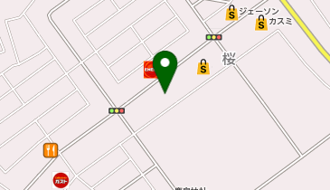 ジョイフル つくば桜店の地図画像