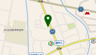 ジョイフル 太田藤阿久店の地図画像