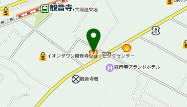 ジョイフル 観音寺中央店の地図画像