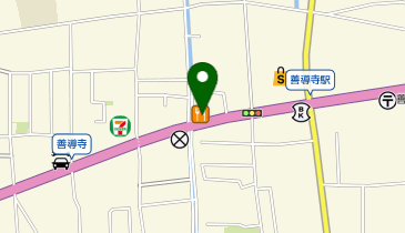 ジョイフル 善導寺店の地図画像