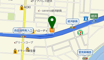 ジョイフル 南姪浜店の地図画像