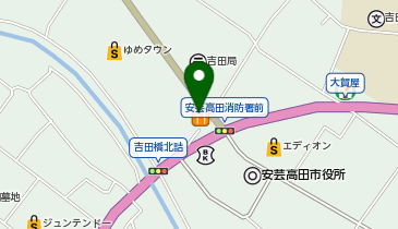 ジョイフル 安芸高田店※2月13日(金)深夜0:05-朝8:00は臨時休業の地図画像