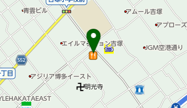 ジョイフル 福岡吉塚店※1月14日(水)深夜4:00-朝8:00は臨時休業の地図画像