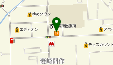 ジョイフル 宇部黒石店の地図画像