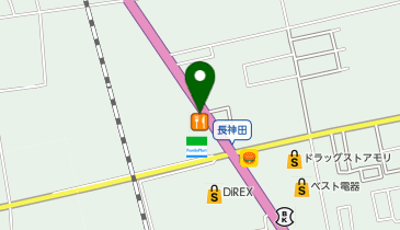 ジョイフル 三日月店の地図画像