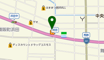 ジョイフル 浜名舞阪店の地図画像