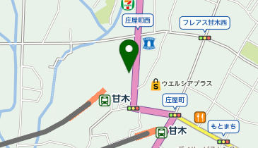 ジョイフル 甘木駅前店の地図画像