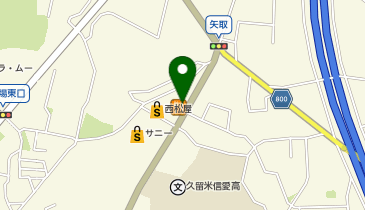 ジョイフル 久留米御井町店の地図画像