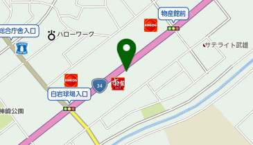 ジョイフル 佐賀武雄店の地図画像