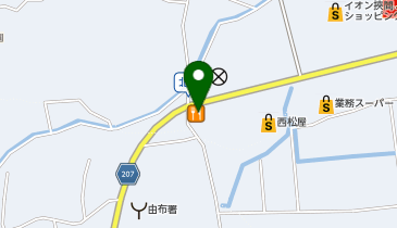 ジョイフル 大分挾間店の地図画像