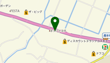ジョイフル 熊本鹿本店の地図画像