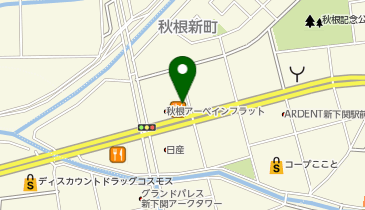 ジョイフル 新下関店の地図画像