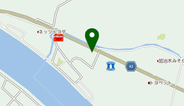 ジョイフル 西加治木店の地図画像