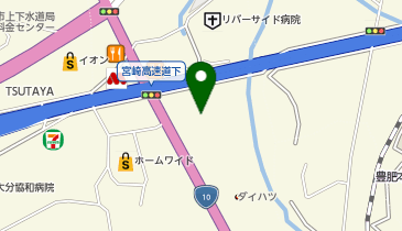 ジョイフル 大分光吉インター店の地図画像