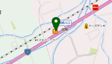ジョイフル 鴨方店の地図画像
