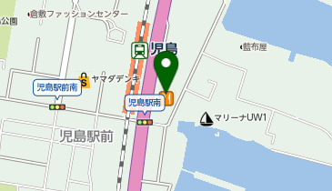 ジョイフル 児島駅前店の地図画像