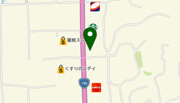 ジョイフル 松山平田店の地図画像