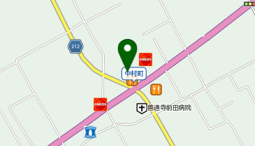 ジョイフル 善通寺店の地図画像