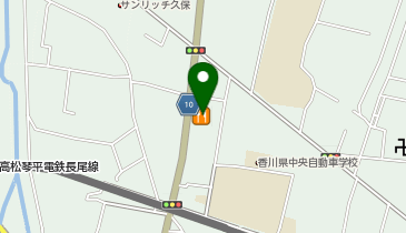 ジョイフル 高松東山崎店の地図画像